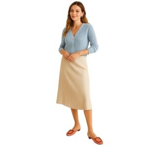 Sam Edelman Coral Canvas Slip-On Mules with Tortoise Buckle – Size 6.5